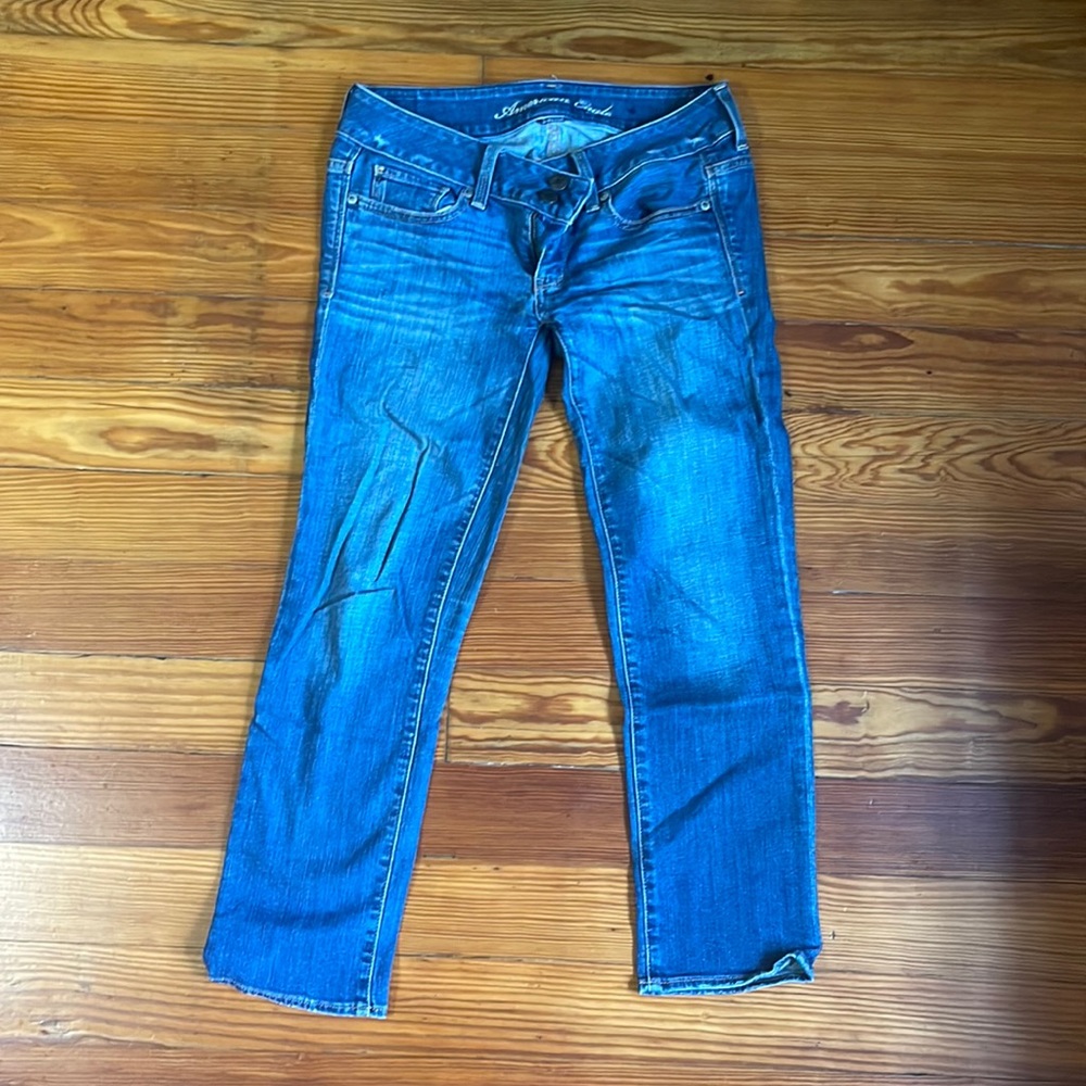 American Eagle Size 2 Artist Crops